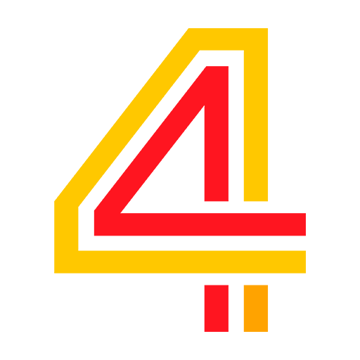 Logo kanału TV 4 HD